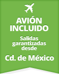 Viaje con avión incluido.